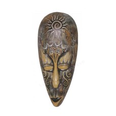 Wood Dots Paint Aboriginal Mask 50 cm