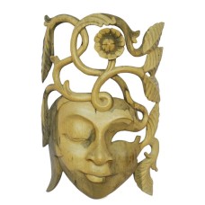 Contemporary Abstract Leaf Balinese Mask