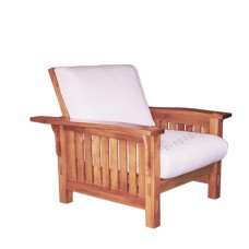 Teak Bench Chair With Cushion MODENA