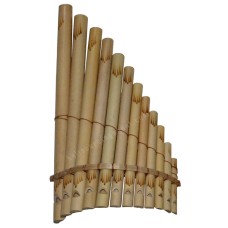 Natural Bamboo Harmonica Burned 30 cm