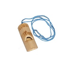 Bamboo Flute Small Blue String 5 cm