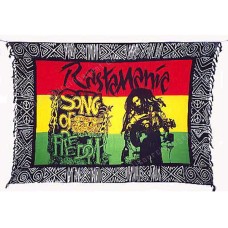 Sarong Bob Marley Rasta Mania Motif