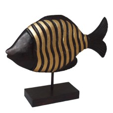 Wood Brown Gold Fish On 50 cm