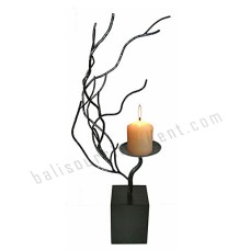 Iron Candle Stick Small Twigs 54 cm