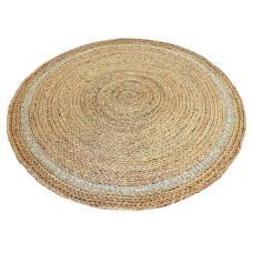 Natural Straw Grass Round Rug 150 cm