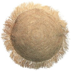 Straw Grass Round Rug Fringes 60 cm