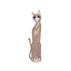 Wood Cat Brown Rope Tail 100 cm