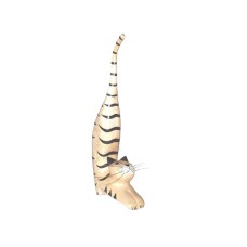 Wood Cat Stretching Cream Stripes 25 cm