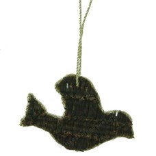 Hanging Bird Woven Clove 13 cm