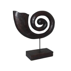 Wood Spiral Dark Brown With 45 cm