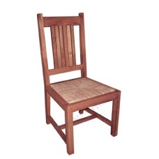 Teak Woven Dining Chair Set ZERLINA