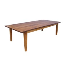 Teak BOLZANO Dining Table Two Drawers