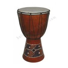 Wood Djembe Brown Aboriginal 60 cm