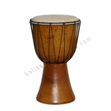 Wood Djembe Plain Brown 50 cm