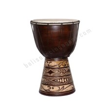 Wood Djembe Classic Carved 40 cm