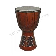 Wood Djembe Brown Aboriginal 50 cm