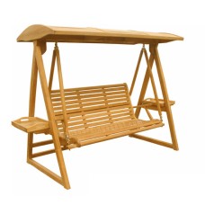 Teak Garden Swing Bench NAPLES