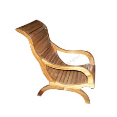 Teak Lazy Arm Chair SANDRO