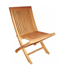 Teak Garden Folding Chair FABIO