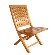 Teak Garden Folding Chair AMANDA