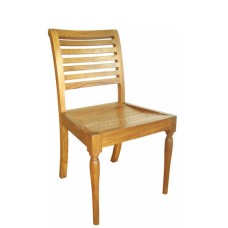 Teak Garden Side Chair CARLINA