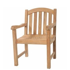 Teak Garden Single Bench Chair ROSA