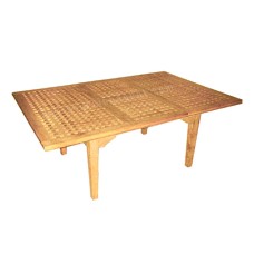 Teak ENRICO Extending Table 130-180 cm