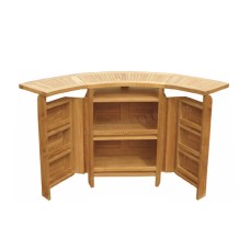 Teak ELMO Extending Bar Table 97-182 cm