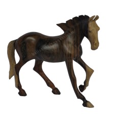 Sono Wood Walking Horse Natural 15 cm