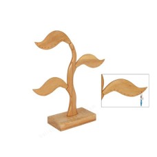 Wood Tree Earrings Display 25 cm