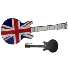 Mosaic Glass Guitar Union Jack 74 cm