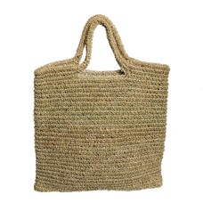 Woven Straw Grass Shoulder Bag