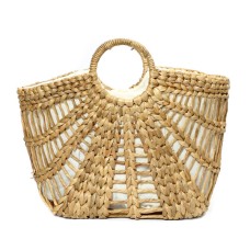 Woven Water Hyacinth Shoulder Bag