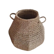 Natural Straw Grass Basket 40 cm