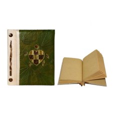 Notebook Green Leaf Turtle Medium