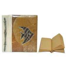 Notebook Yellow Leaf Fish Medium