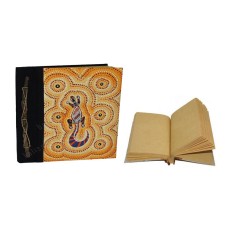 Notebook Yellow Aborigine Lizard Small