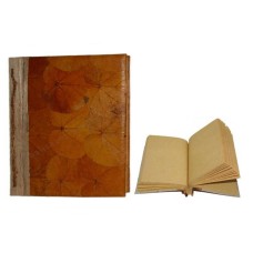 Notebook Hibiscus Yellow Leaf Medium