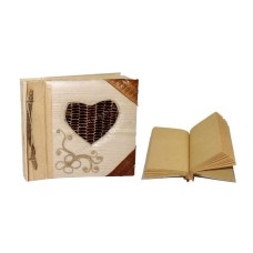 Notebook Small Banana Bark Heart