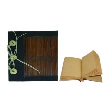 Notebook Small Brown Coconut Leaf Stems