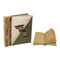 Notebook Dolphin Leaf Banana Bark Medium