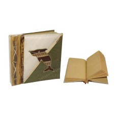 Notebook Dolphin Leaf Banana Bark Small