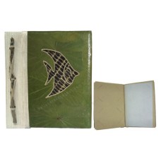 Photo Album Large Green Leaf Fish