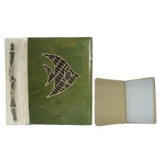 Photo Album Medium Green Leaf Fish