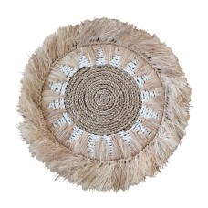 Straw Grass Dining Placemat Natural 38 cm