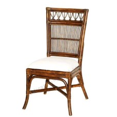 Rattan Dining Chair With Cushion MONZA