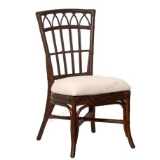 Rattan Dining Chair With Cushion FLORENCE