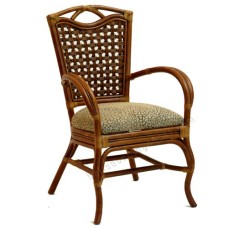 Rattan Arm Chair With Cushion SAHARA