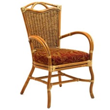 Rattan Arm Chair SAHARA With Cushion