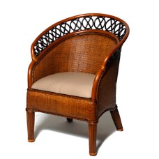 Rattan Chair MATERA With Cushion